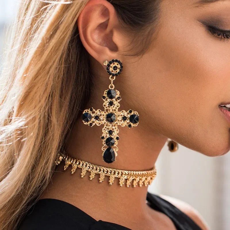 Baroque-era Crystal Earrings - Somer and Autumn